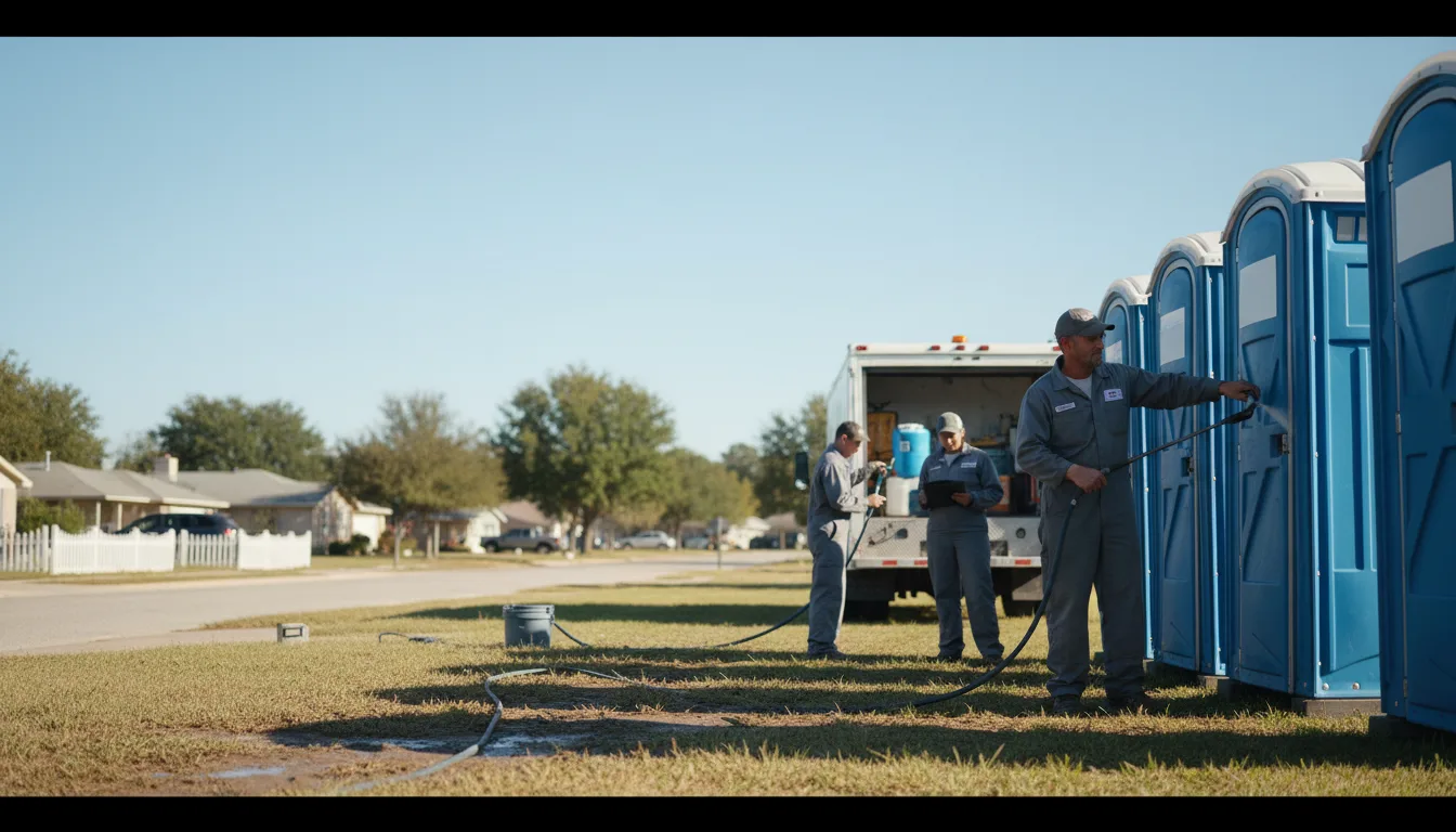 Long-Term Portable Toilet Rental in Natchitoches, LA near me